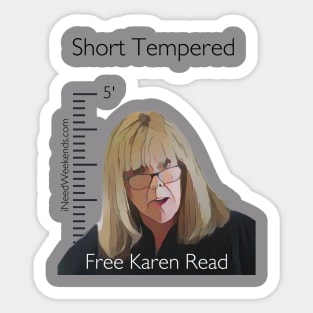 Short Tempered Sticker